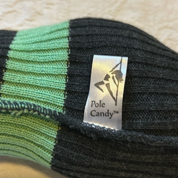 Pole Candy Ribbed Thigh High Leg Warmers - Picture 4 of 13